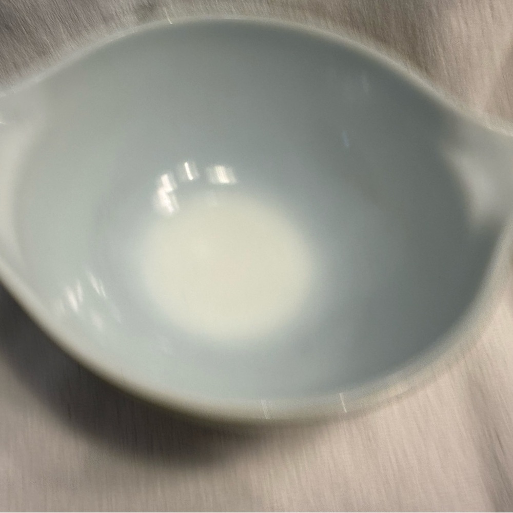 Vintage Pyrex Verde Green nesting Cinderella Bowl 2.5qt 443 - Picture 2 of 4